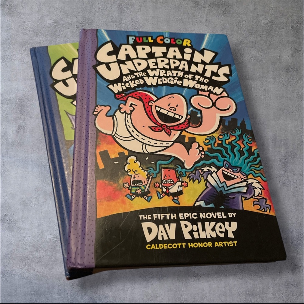 Captain Underpants Hardcover Book Bundle
